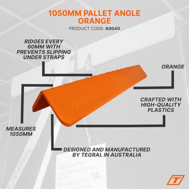 Pallet angle diagram with features