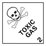 Dangerous Goods Label – Class 2.3