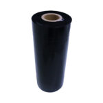 1200m x 500mm x 25um – Black Machine Wrap