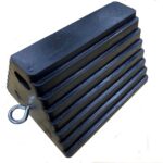 Heavy Duty Rubber Wheel Chock - tegral