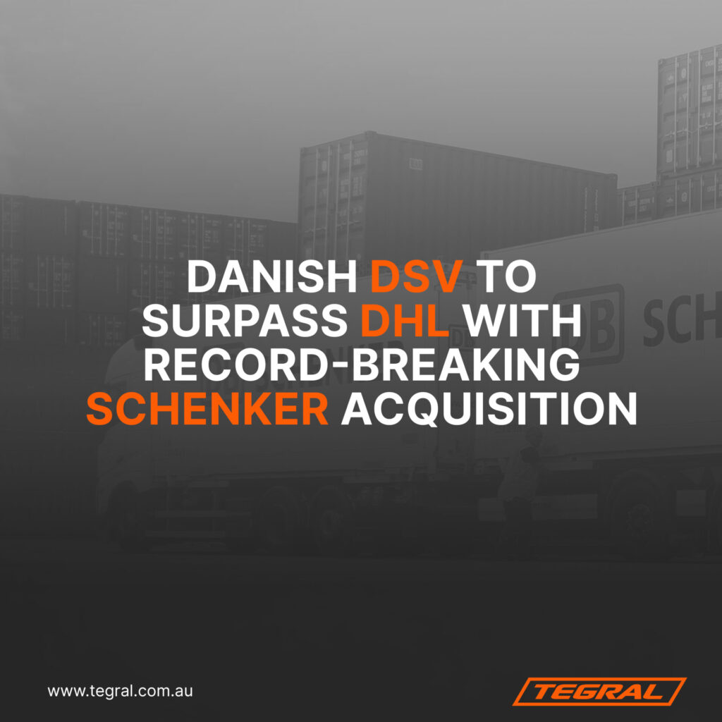 Danish DSV to Surpass DHL with Record-Breaking Schenker Acquisition