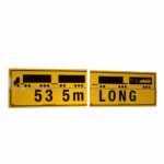 WA Long Vehicle Sign | 2-Piece Tri-Flip